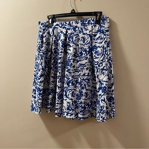 Blue and White women’s skirt